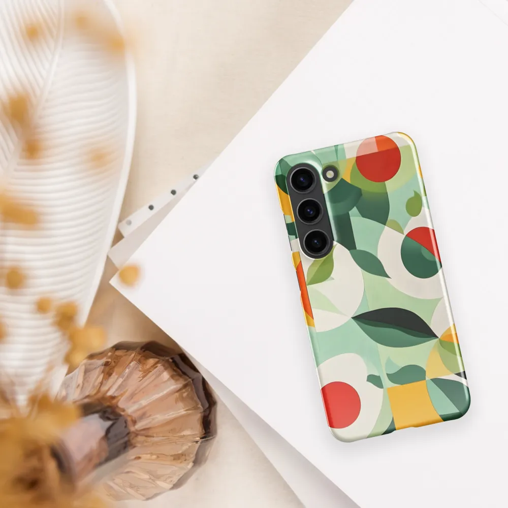 Harmony in Shapes: A Playful Abstract Design