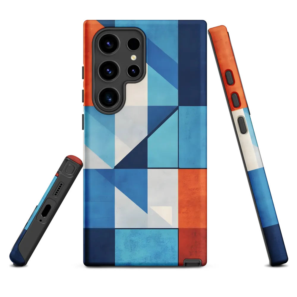 Geometric Harmony in Color | Phone Case |  S24 Ultra | Tough Case | Matte