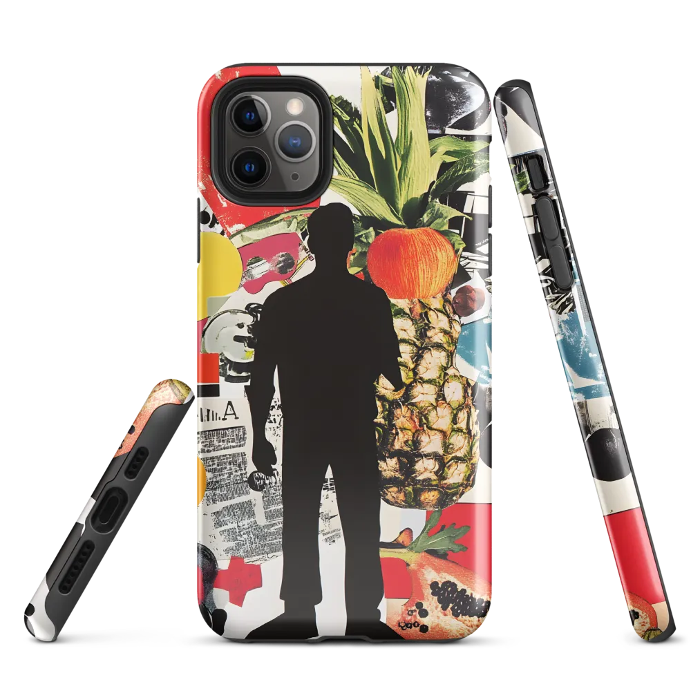 Fruitful Silhouettes | Phone Case |  11 Pro Max | Tough Case | Glossy