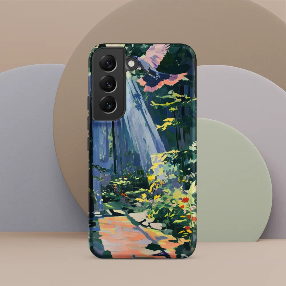 Flight of Light: A Serene Forest