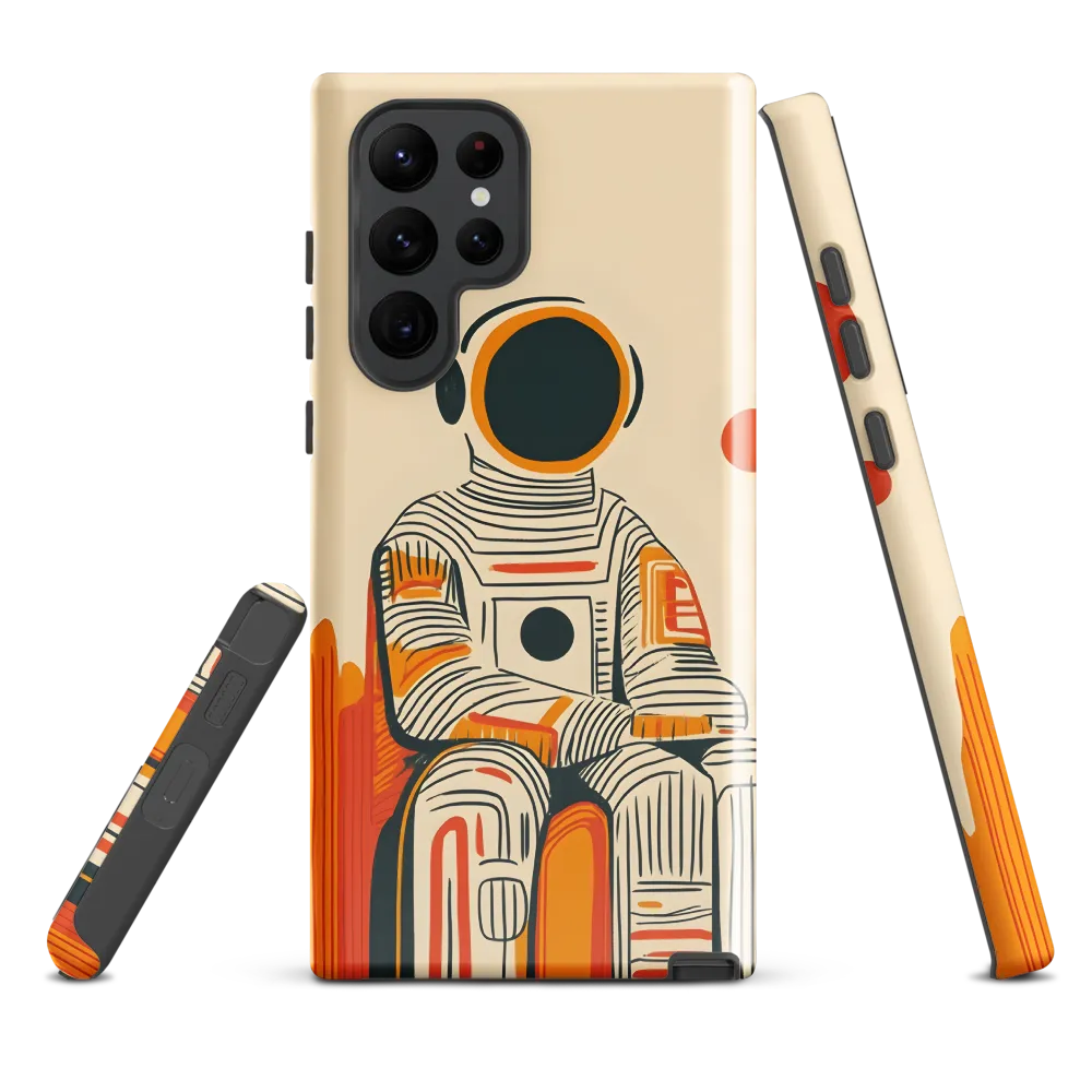 Contemplation of the Stars | Phone Case |  S22 Ultra | Tough Case | Glossy