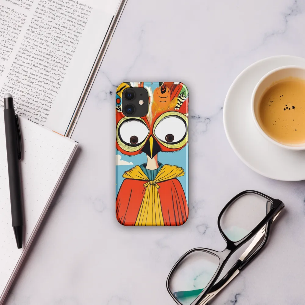 A Whimsical Encounter: The Owl-Human Fusion