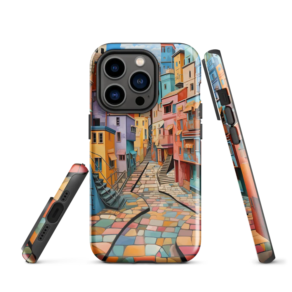 Vibrant Cityscape: A Kaleidoscope of Colors