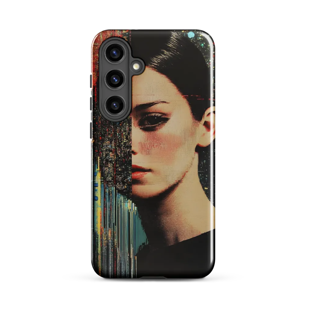 Half-Light: Glitched Portrait