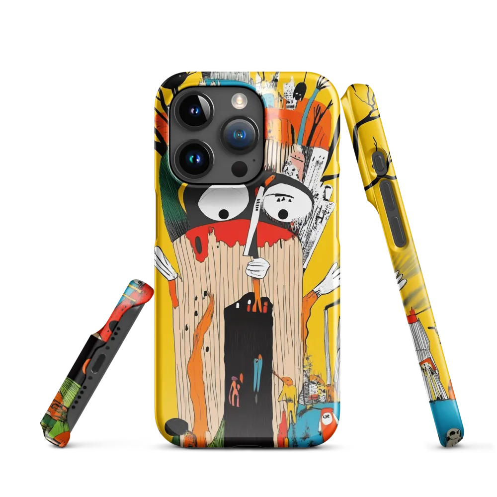 The Whimsical Tree of Imagination | Phone Case |  15 Pro | Snap Case | Glossy