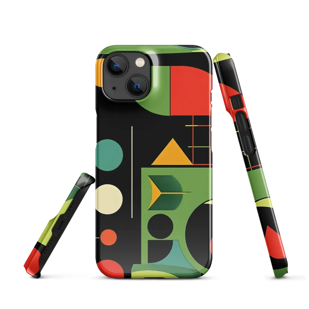 Geometric Harmony | Phone Case |  14 | Snap Case | Glossy