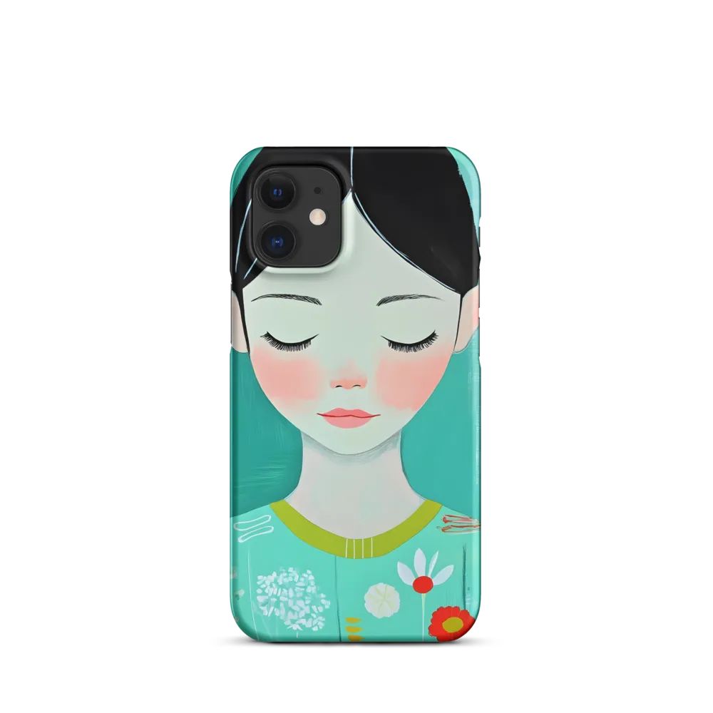 Tranquil Blossom | Phone Case |  12 Mini | Snap Case | Matte
