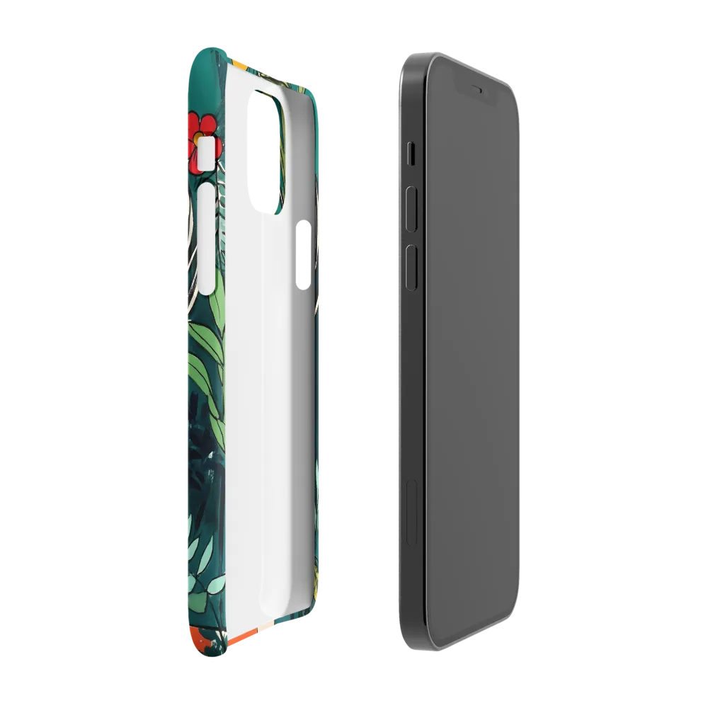 Nature's Embrace: The Majestic Deer | Phone Case |  12 | Snap Case | Matte