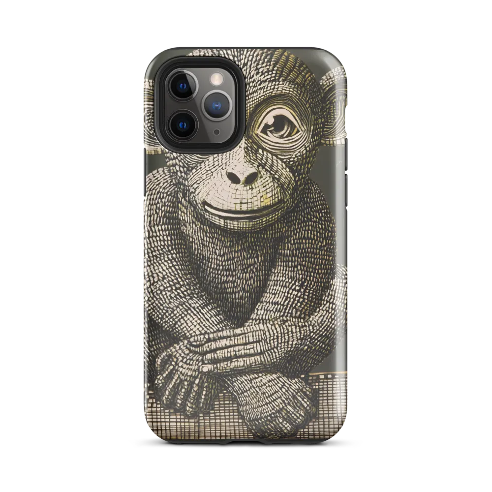Intricate Primate Portrait