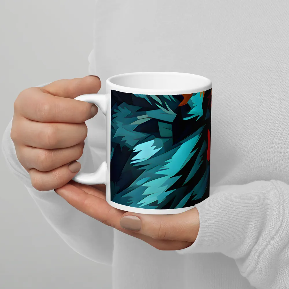 Dynamic Essence of the Tiger | Mug with White inside | 11 oz