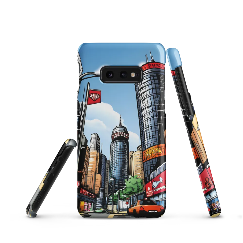 Urban Pulse: A Comic Cityscape