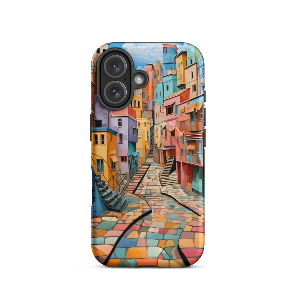 Vibrant Cityscape: A Kaleidoscope of Colors