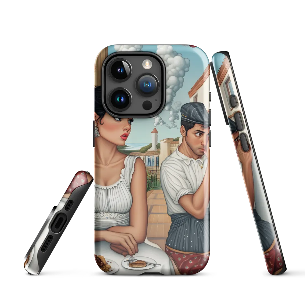 Tension Between Worlds | Phone Case |  15 Pro | Tough Case | Glossy