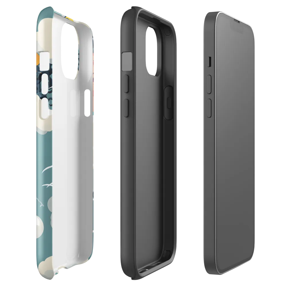 Whimsical Dreams in the Sky | Phone Case |  14 Plus | Tough Case | Glossy