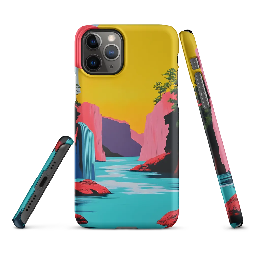 Dreamscape of Pink Cliffs and Turquoise Waters