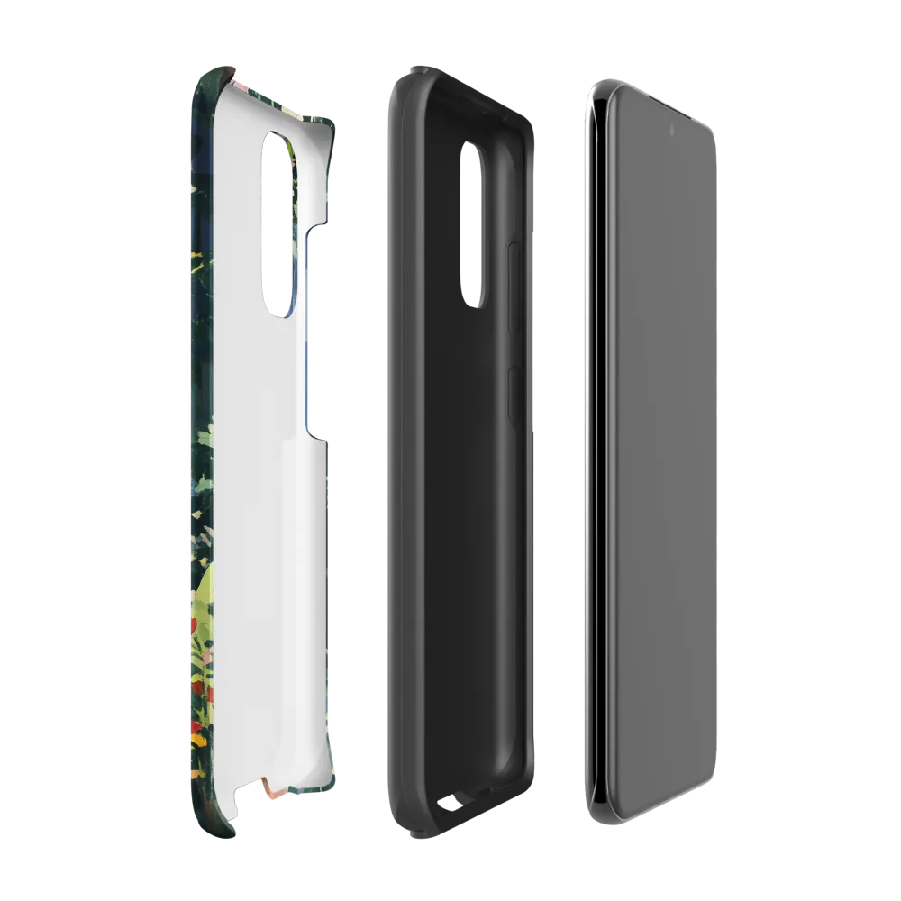Flight of Light: A Serene Forest | Phone Case |  S20 | Tough Case | Matte