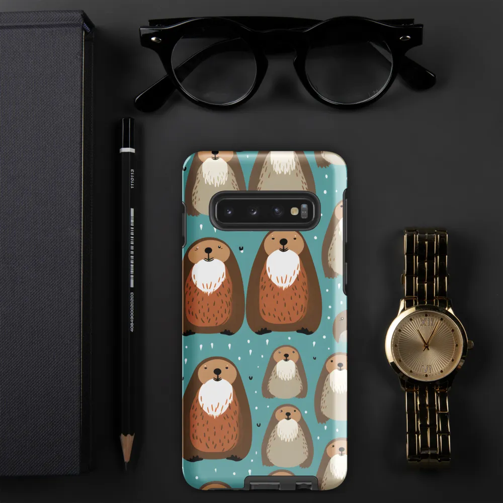 Whimsical Otter Pattern