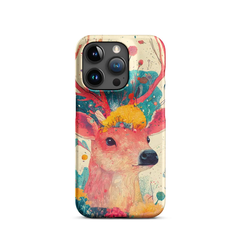 Whimsical Harmony: A Deer in Bloom