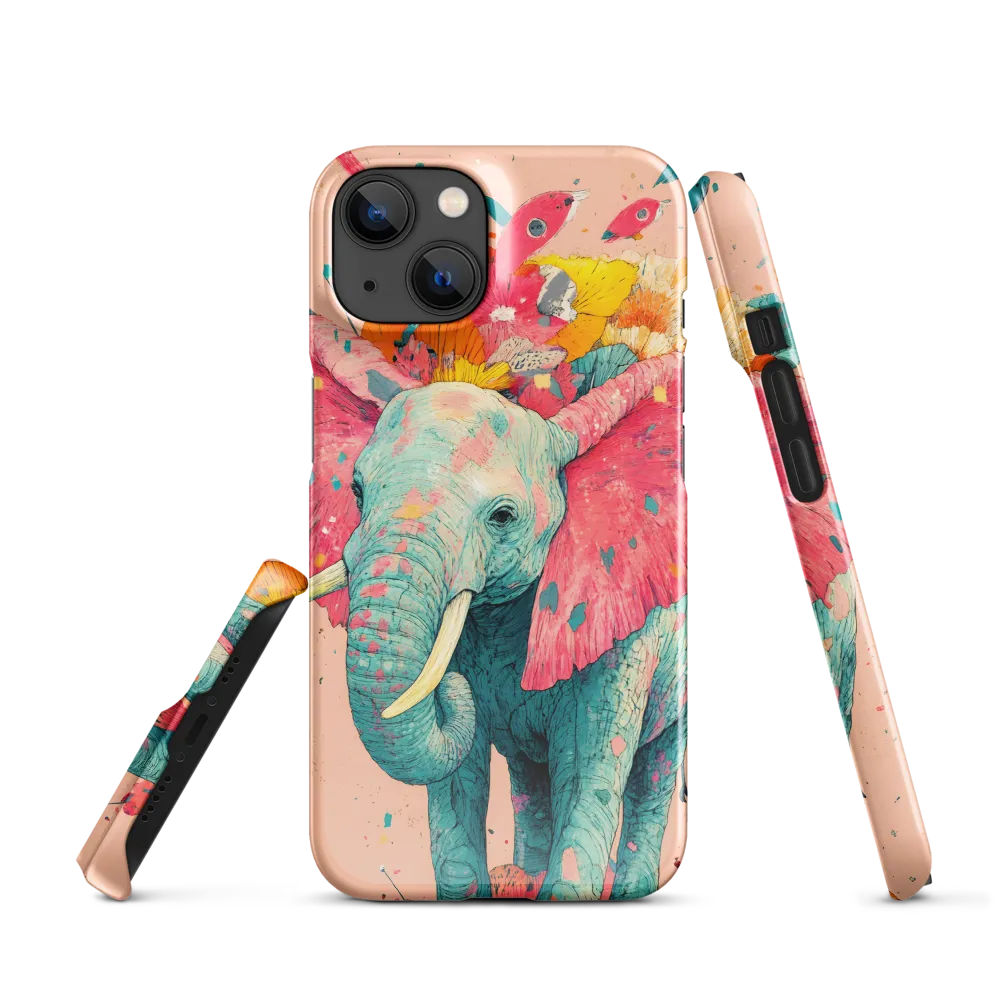 Whimsical Elegance: The Floral Elephant