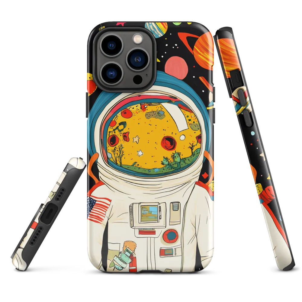 Cosmic Curiosity: Journey Within the Helmet