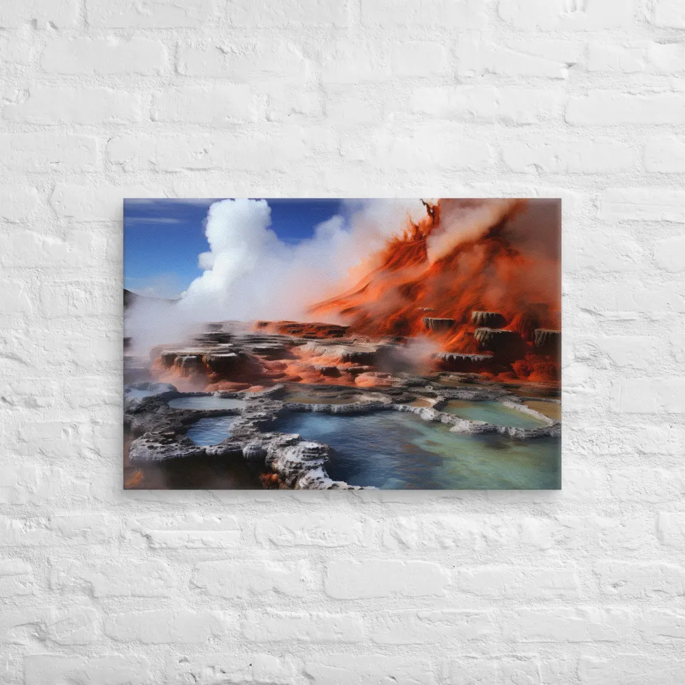 Nature's Fury: The Volcano's Expression