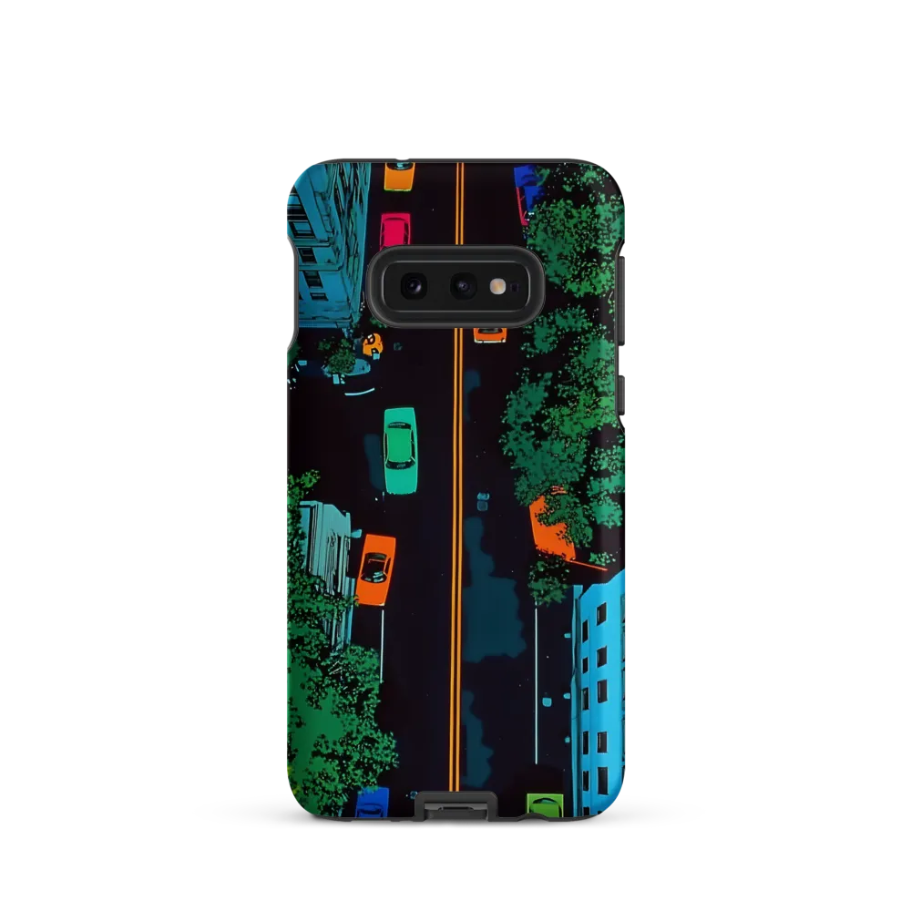 Urban Pulse: A Colorful Intersection