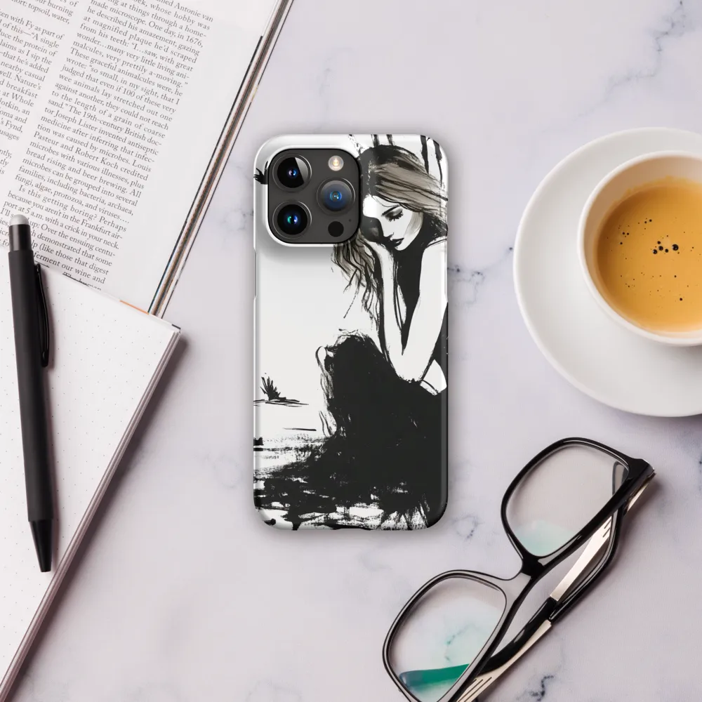 Reflections of Solitude | Phone Case |  15 Pro Max | Snap Case | Matte