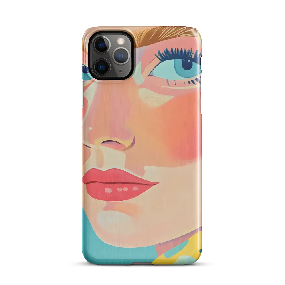 Vibrant Elegance: A Pop Art Portrait | Phone Case |  11 Pro Max | Snap Case | Glossy