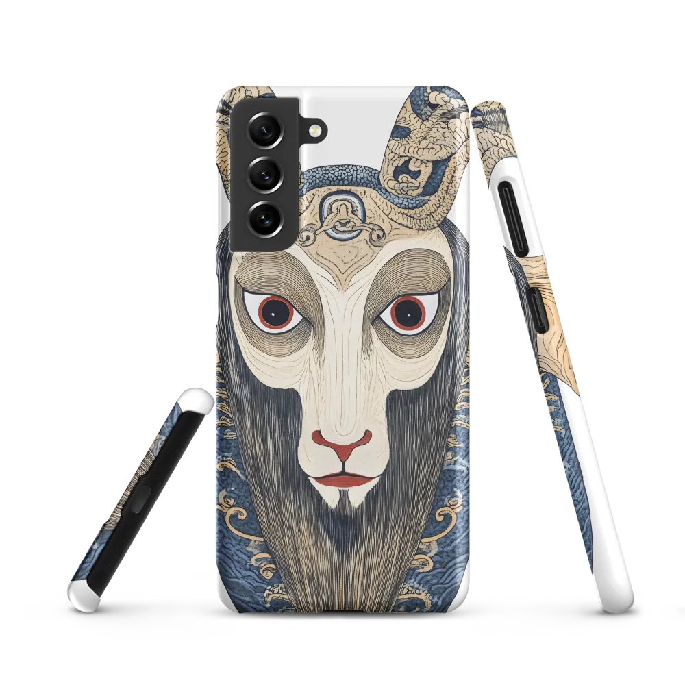 Ethereal Gaze of the Ram | Phone Case |  S21 | Snap Case | Matte