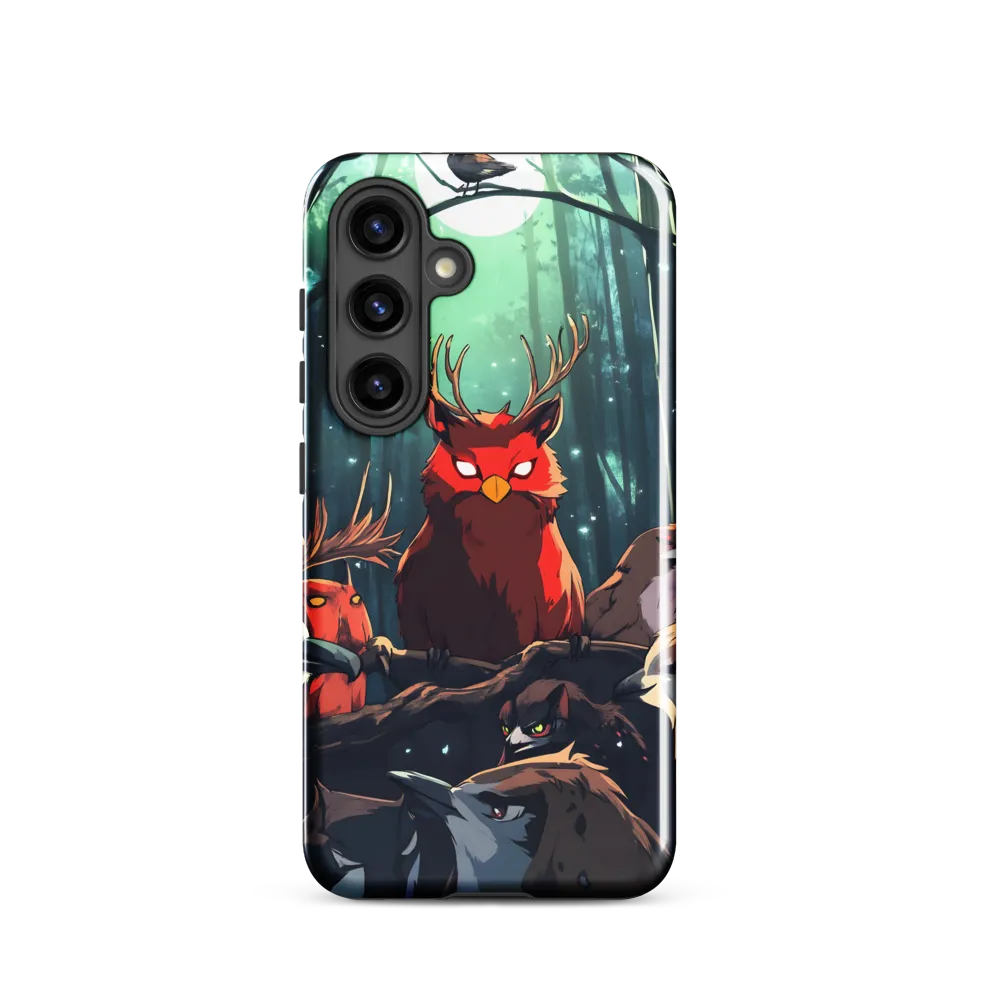 Gathering in the Moonlit Forest