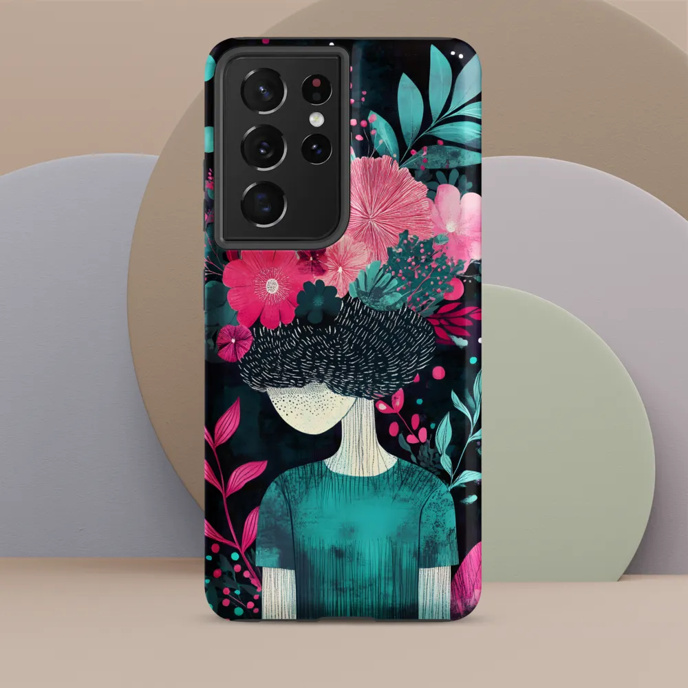 Floral Harmony: A Portrait of Serenity