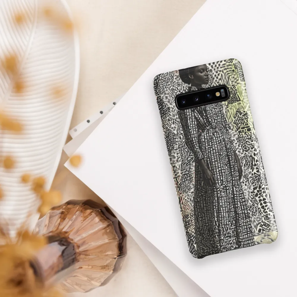Elegance in Abstract Patterns | Phone Case |  S10 Plus | Snap Case | Matte