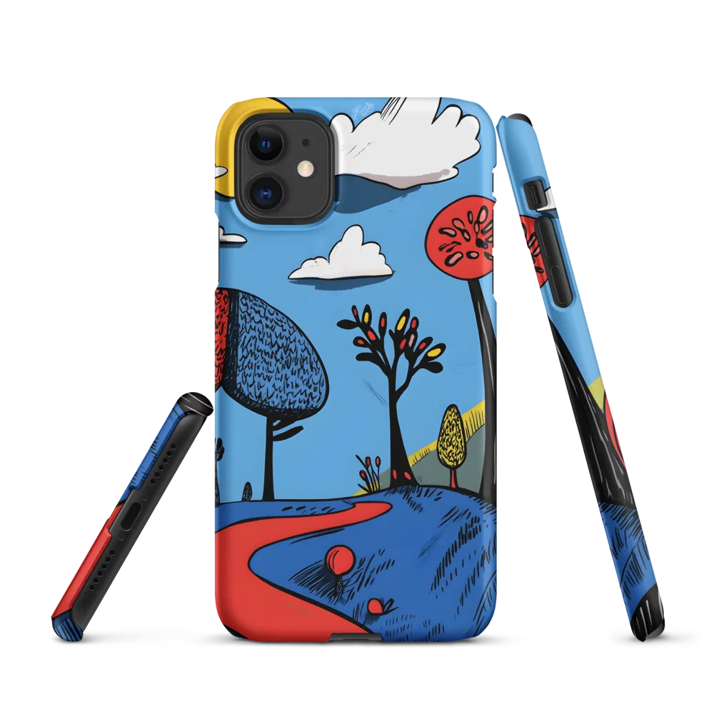 A Playful Journey Through Whimsical Woods | Phone Case |  11 | Snap Case | Matte