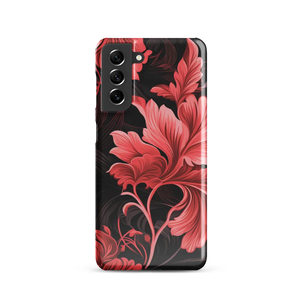 Tropical Elegance in Red