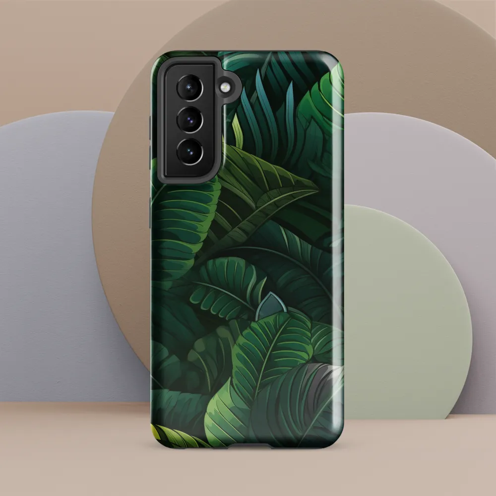 Lush Canopy: A Tropical Foliage Study