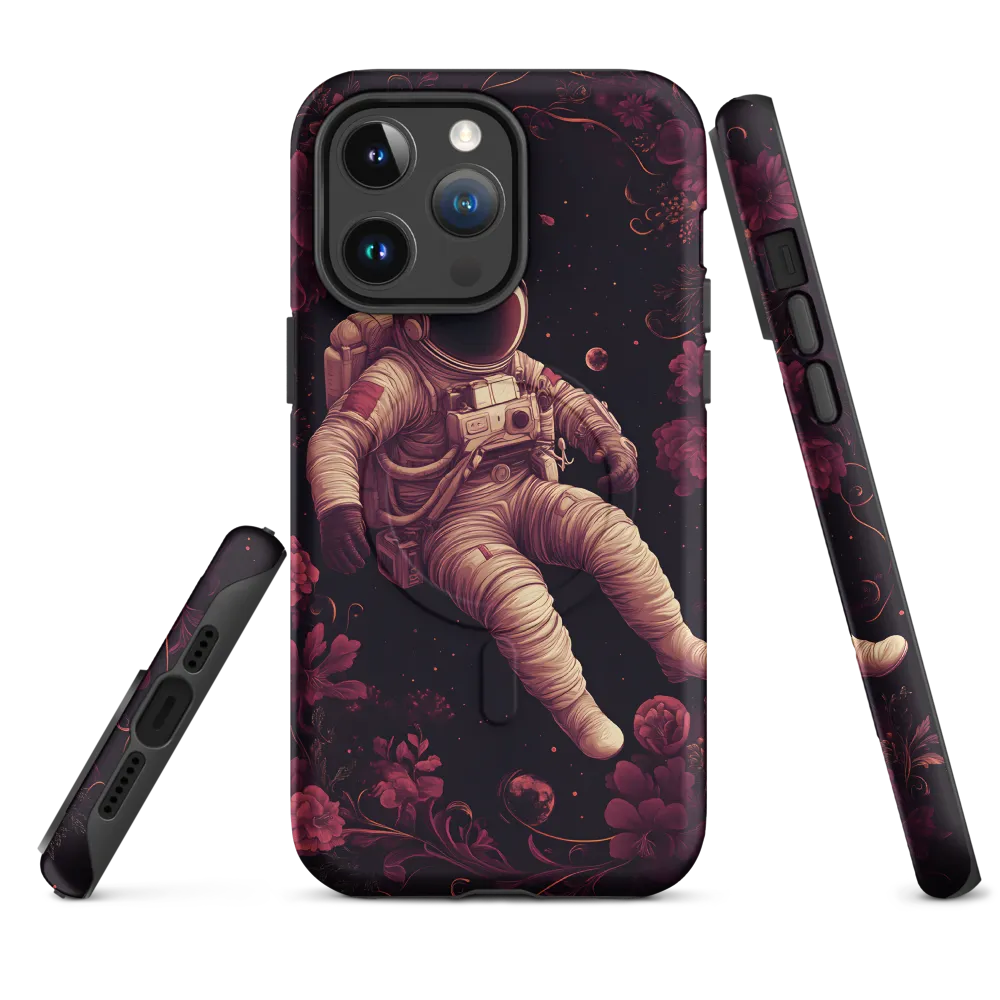 Cosmic Bloom: An Astronaut's Journey
