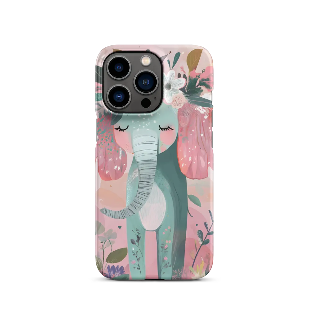 Whimsical Elephant in Bloom
