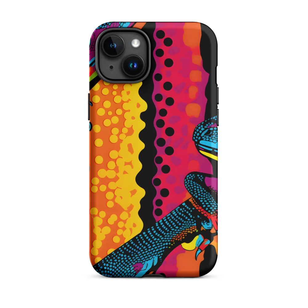 Colorful Encounters: The Playful Geckos