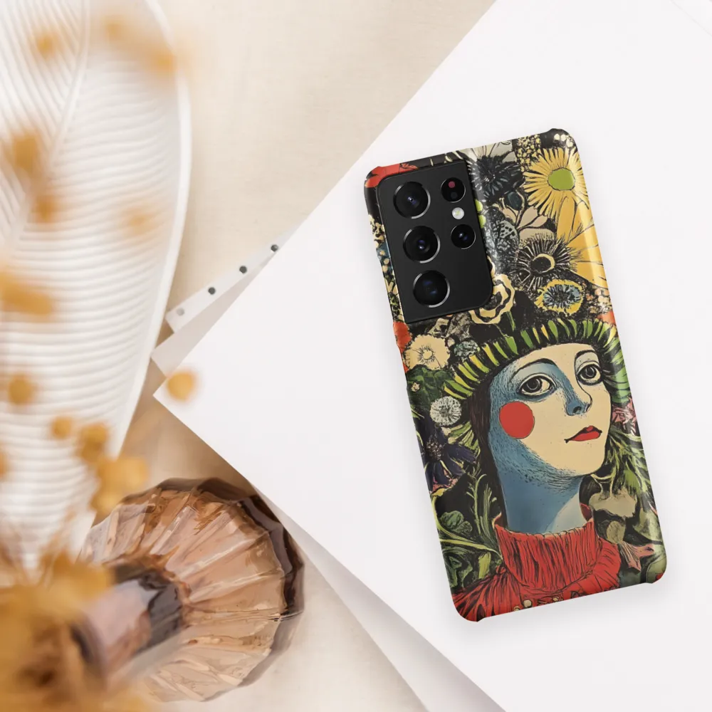 Floral Whimsy: A Portrait of Nature's Embrace