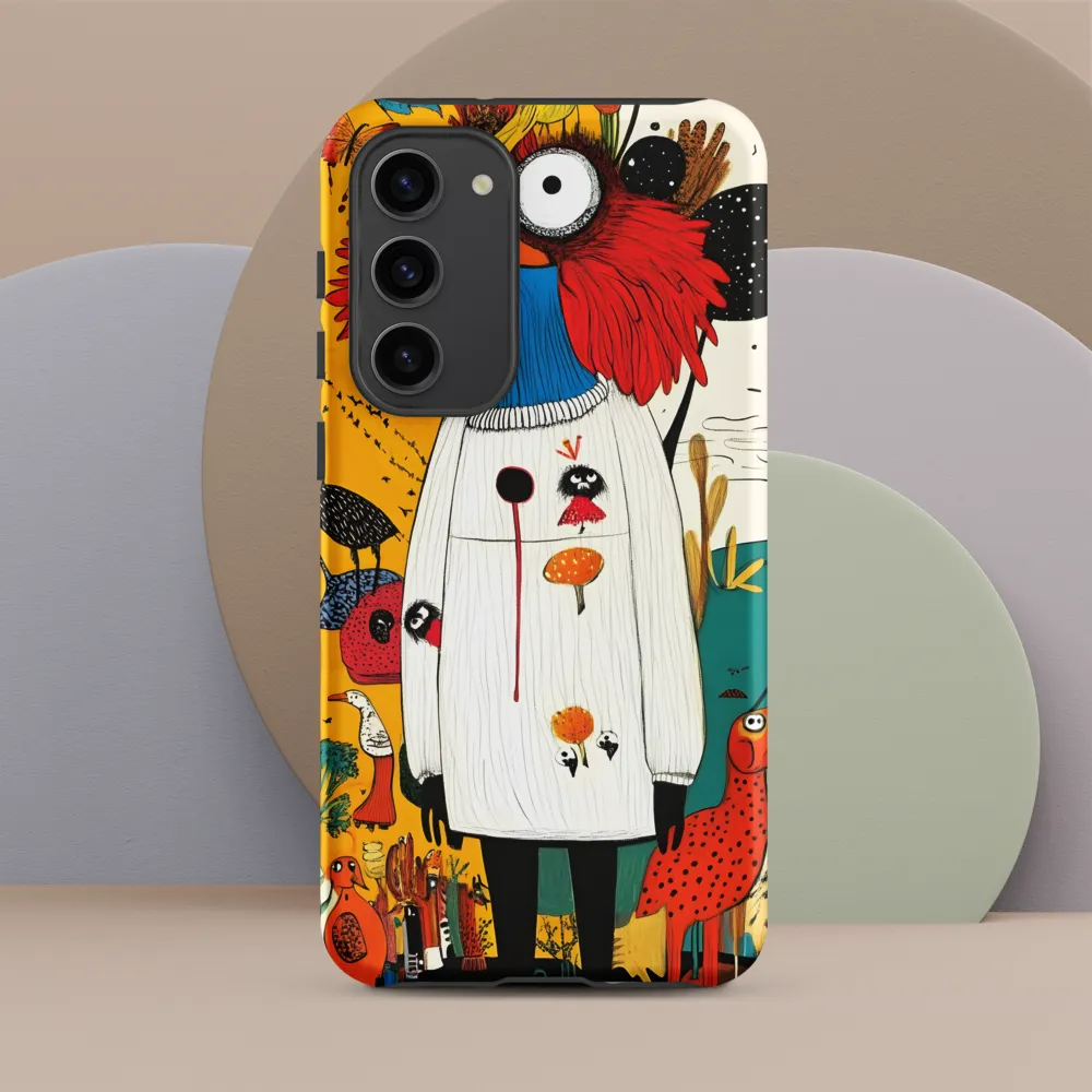 Whimsical Bird's Embrace