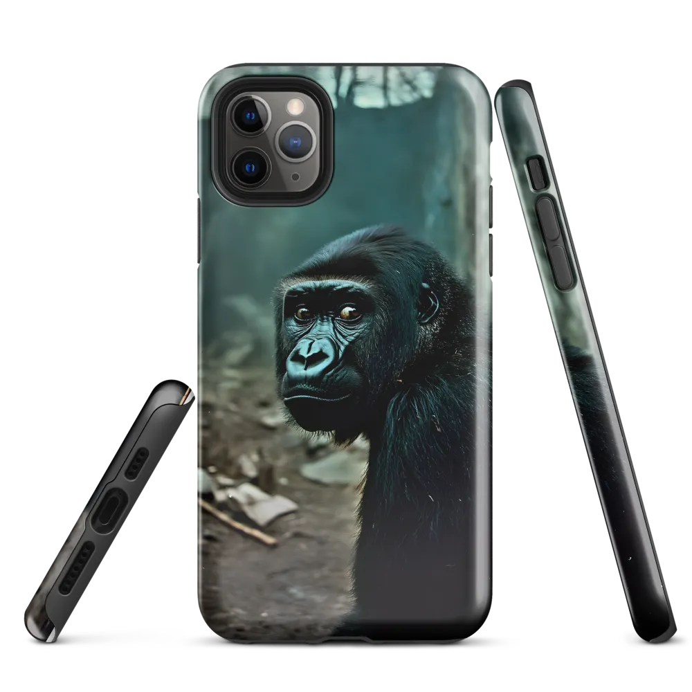 Gorilla in Contemplation | Phone Case |  11 Pro Max | Tough Case | Glossy