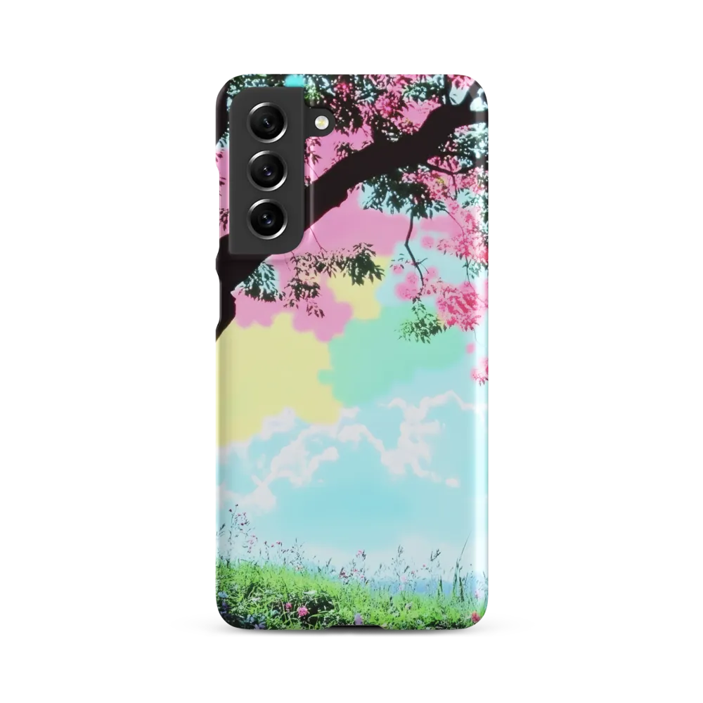 Pastel Dreams: A Surreal Tree Landscape