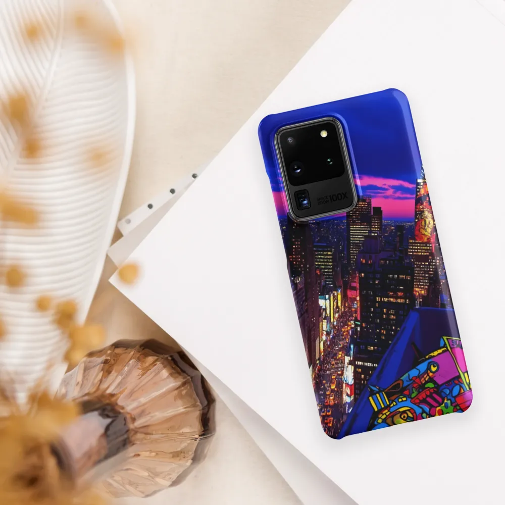 Neon Twilight: A City in Vibrance