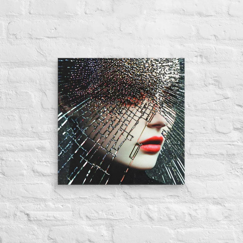 Fractured Identity | Canvas | 18″×18″
