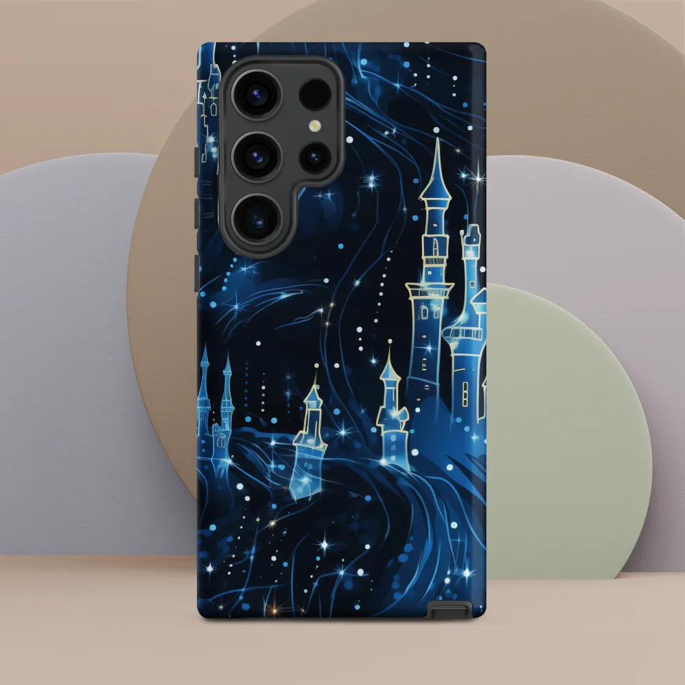 Dreamy Castles in a Starry Sky