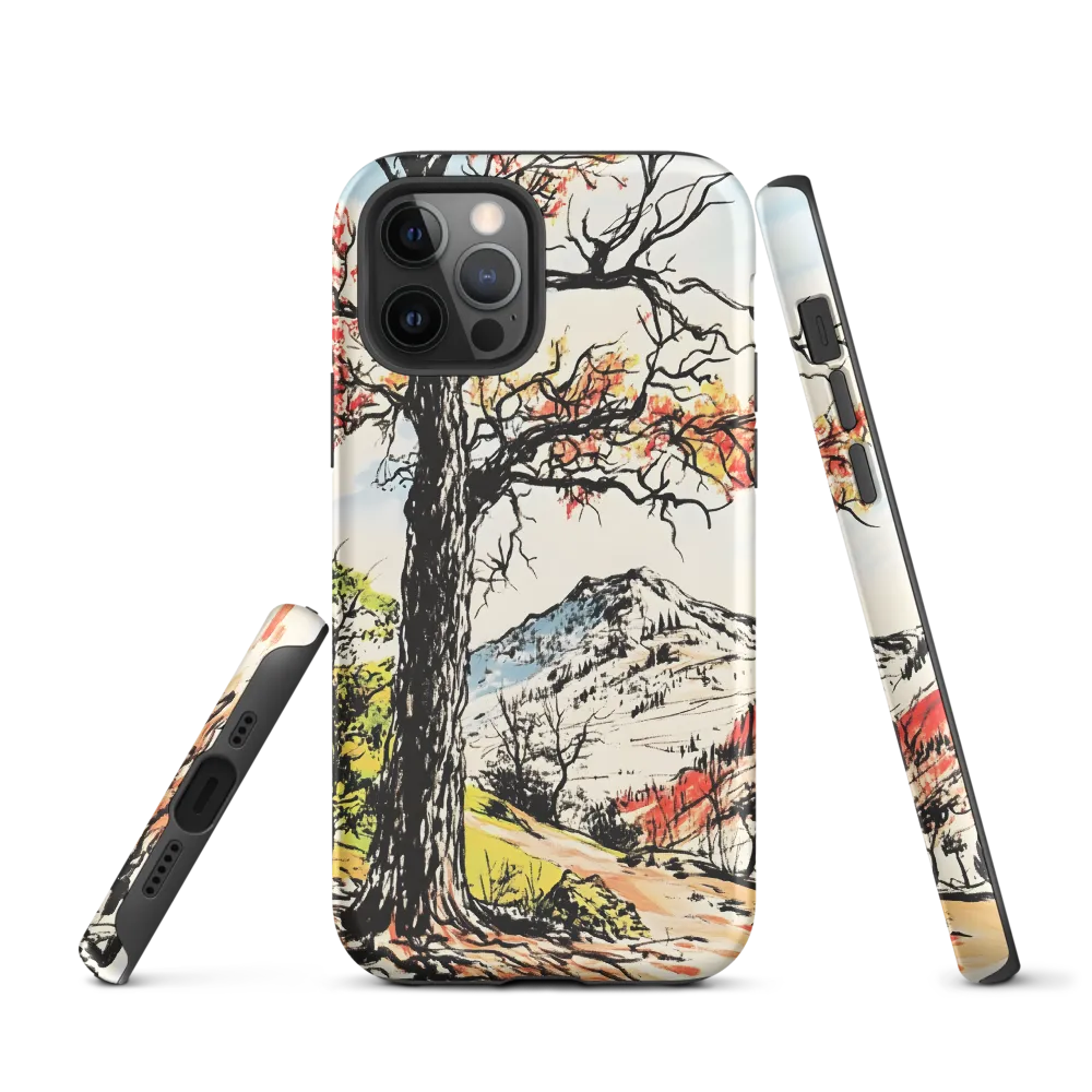 Autumn Majesty: The Guardian Tree | Phone Case |  12 Pro | Tough Case | Matte
