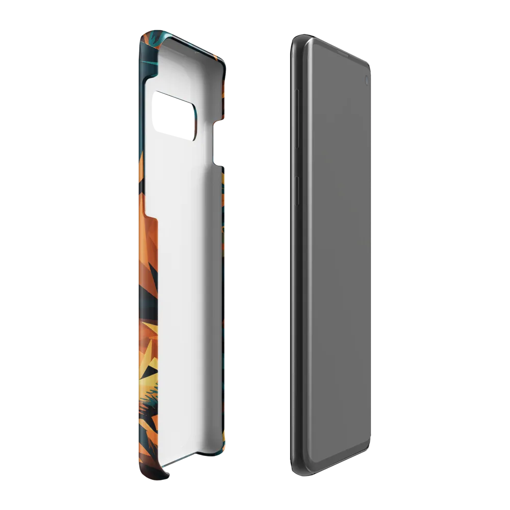 Wild Fusion: The Abstract Wolf | Phone Case |  S10 Plus | Snap Case | Glossy