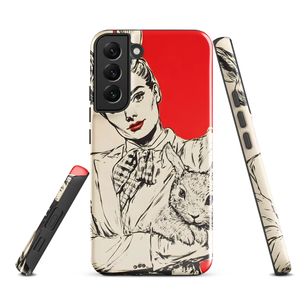 Whimsical Elegance: The Rabbit Lady