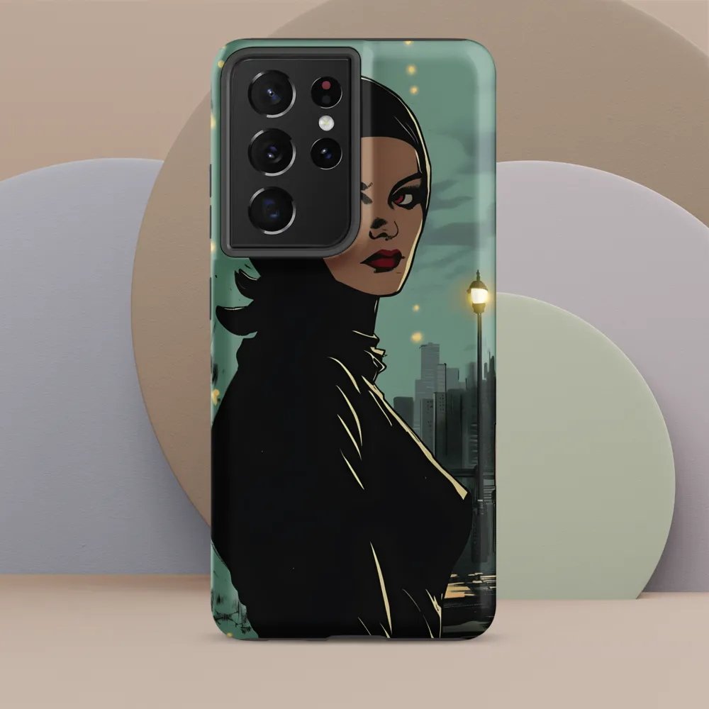 Shadows of Intrigue | Phone Case |  S21 Ultra | Tough Case | Matte