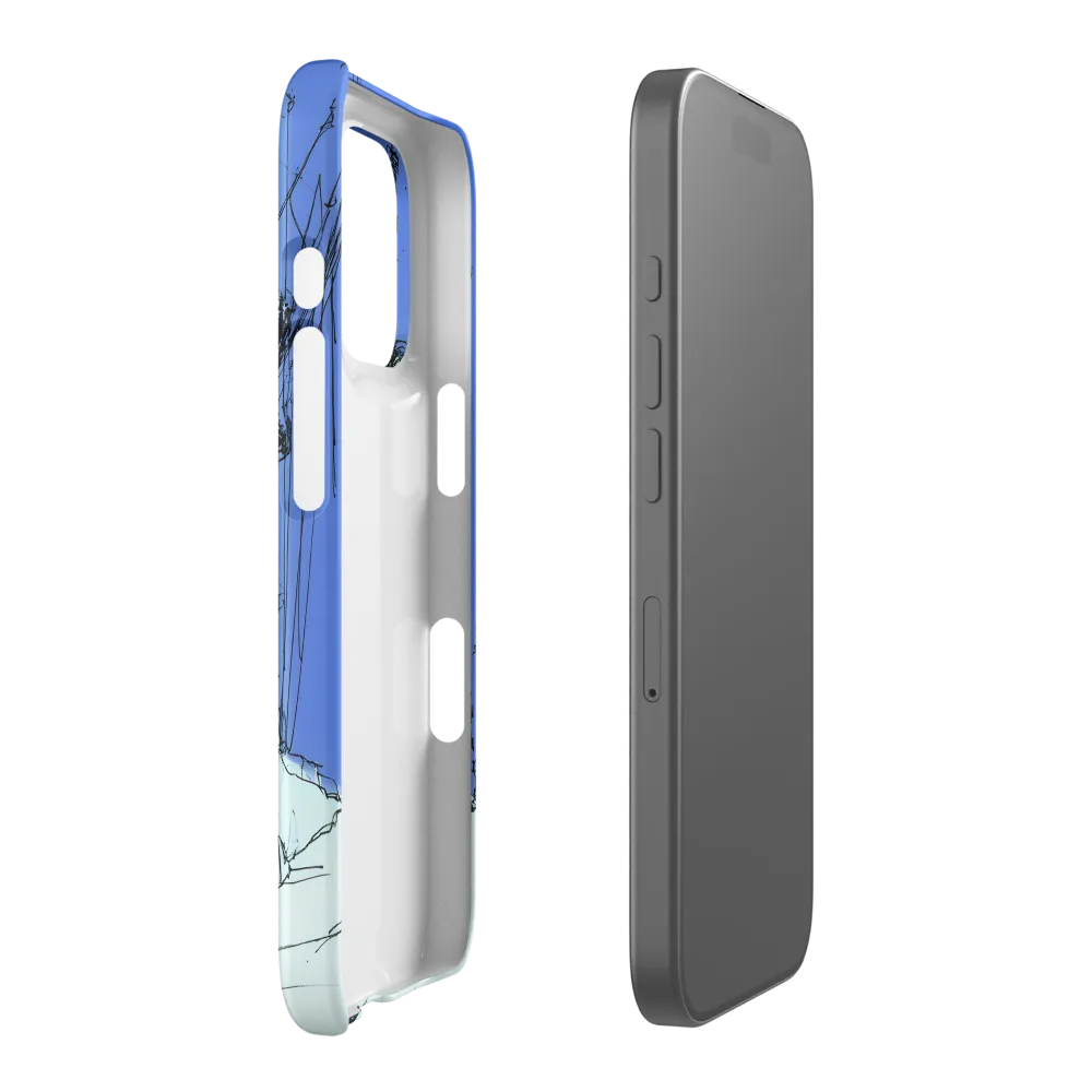 Echoes of a Futuristic Frontier | Phone Case |  16 Pro | Snap Case | Matte